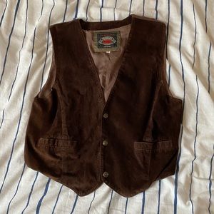 Brown vest